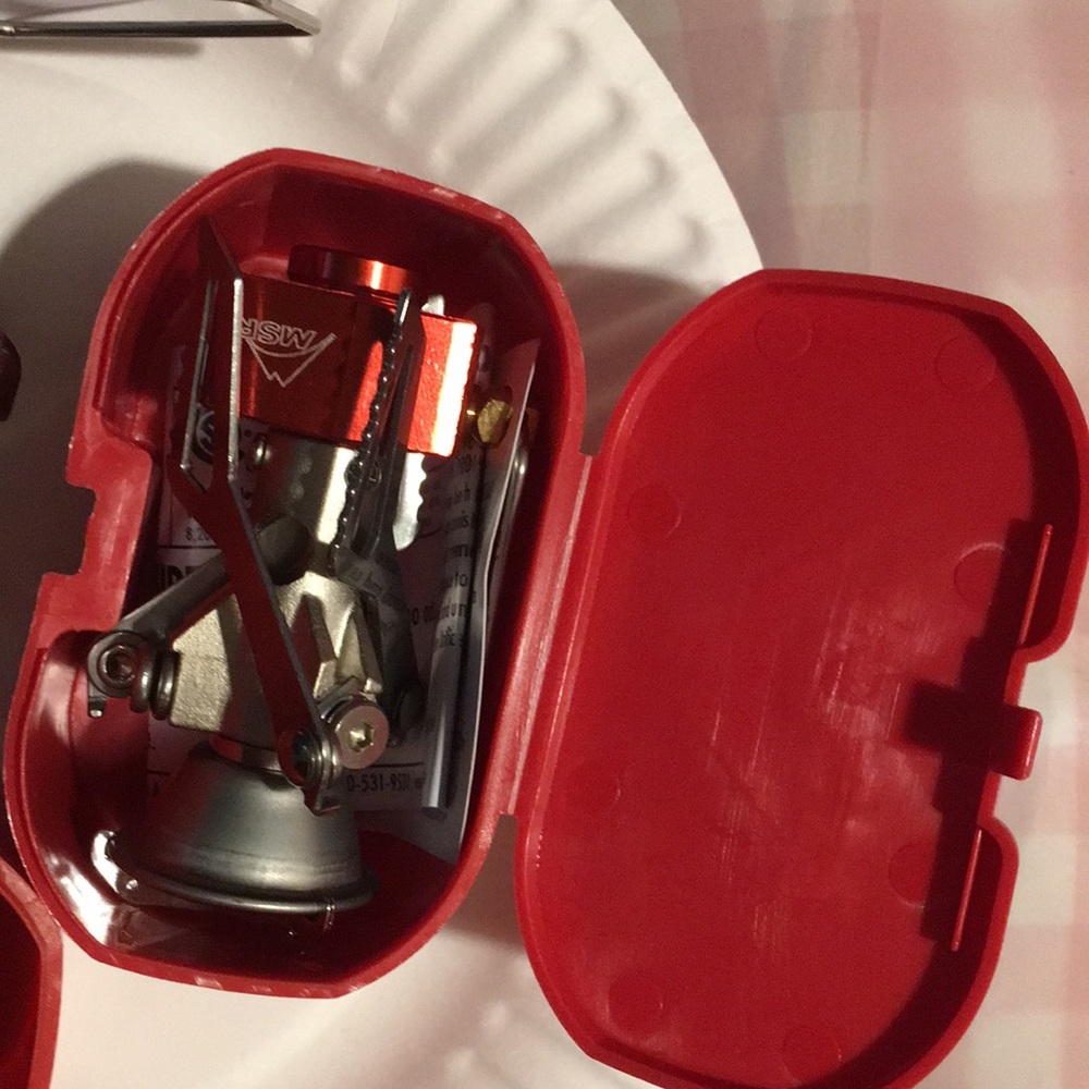 New Pocket Rocket Stove MSR Camp Hiker stove